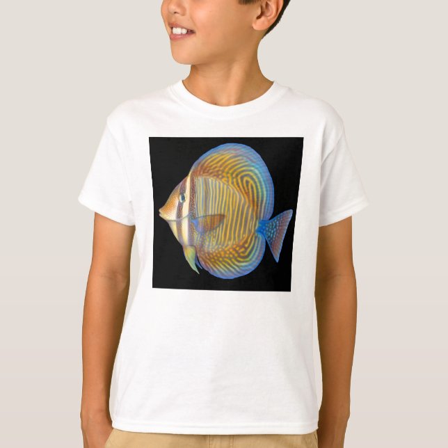 Camiseta Sailfin Tang Kids Ringer T-Shirt (Anverso)