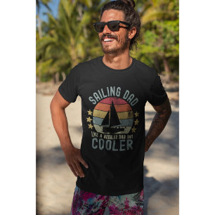 Camiseta Sailing Dad Like a Regular Dad But Cooler