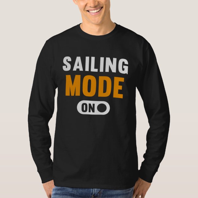 Camiseta Sailing Mode on (Anverso)