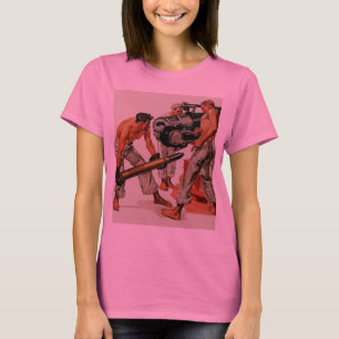Camiseta Sailor Caza Cargando El Gran Arma