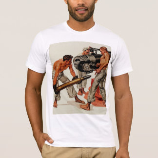 Camiseta Sailor Caza Cargando El Gran Arma