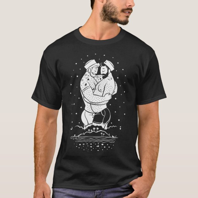 Camiseta Sailor Daddies vintage (Anverso)