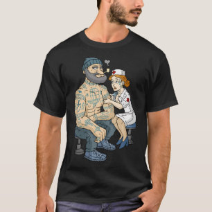 Camiseta Sailor Personalizado Fuerte En Vacunación.