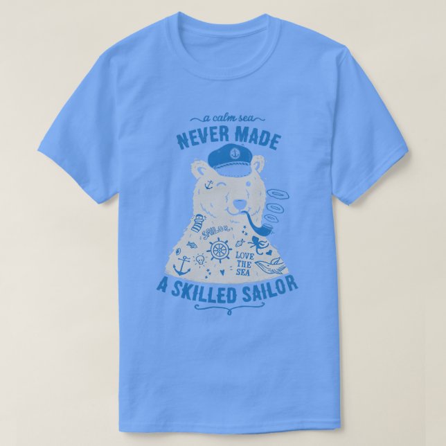 Camiseta Sailor Tattooed Bear (Diseño del anverso)
