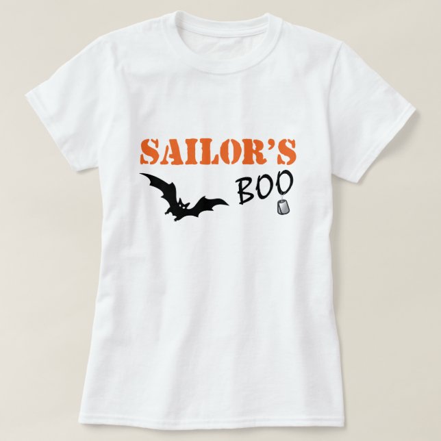 Camiseta Sailor's Boo (Diseño del anverso)