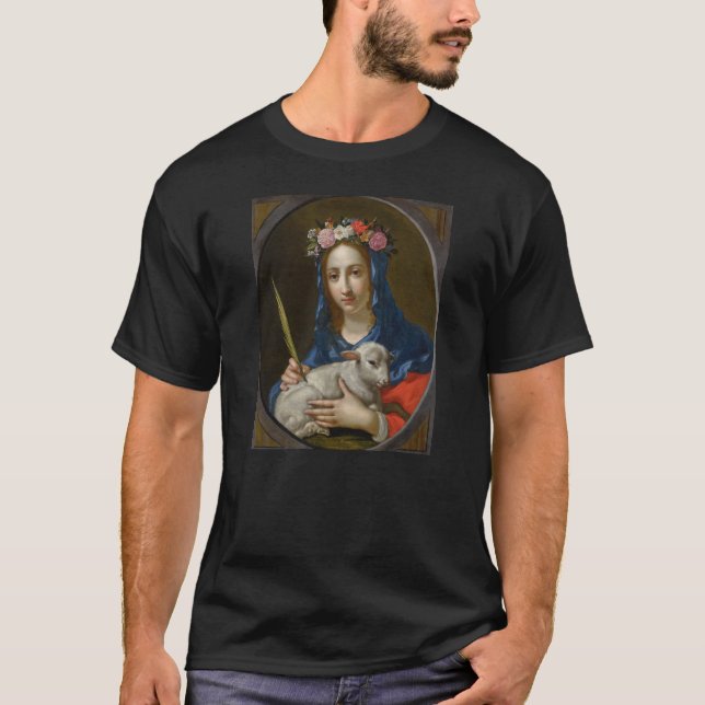 Camiseta Saint Agatha (por Cesare Dandini) (Anverso)