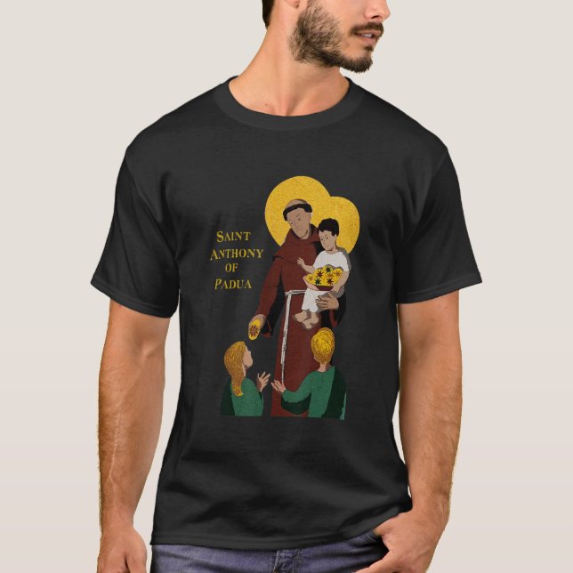 Camiseta Saint-Anthony De Padua Vintage (Anverso)