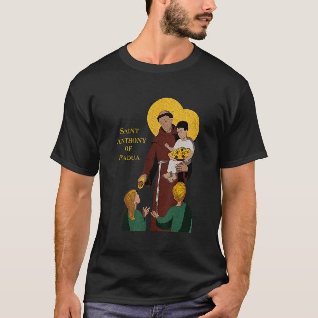 Camiseta Saint-Anthony De Padua Vintage (Anverso)