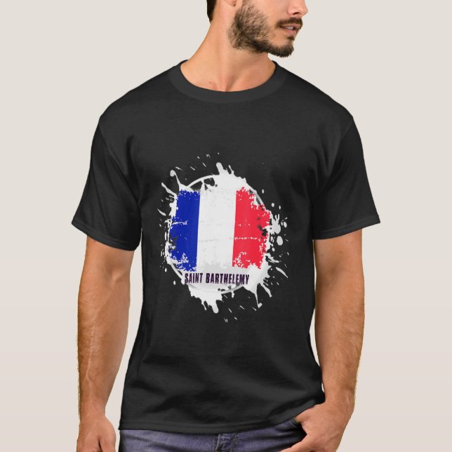 Camiseta Saint Barthelemy Splash (Anverso)