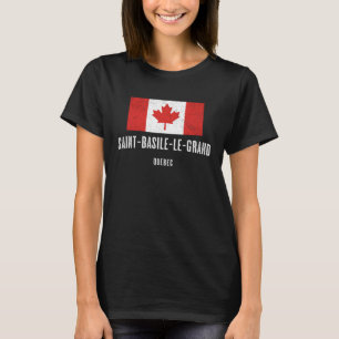 Camiseta Saint Basile le Grand Canada Bandera canadiense So