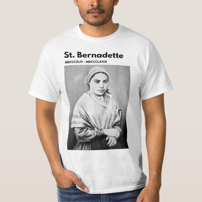 CAMISETA SAINT BERNADETTE (Anverso)