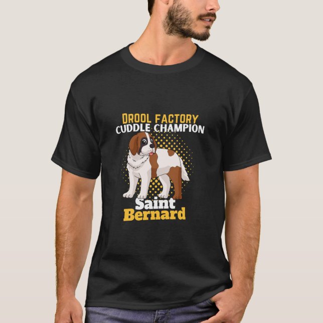 Camiseta Saint bernard : fábrica de hidrool (Anverso)