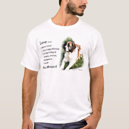 Camiseta Saint Bernard Lovers