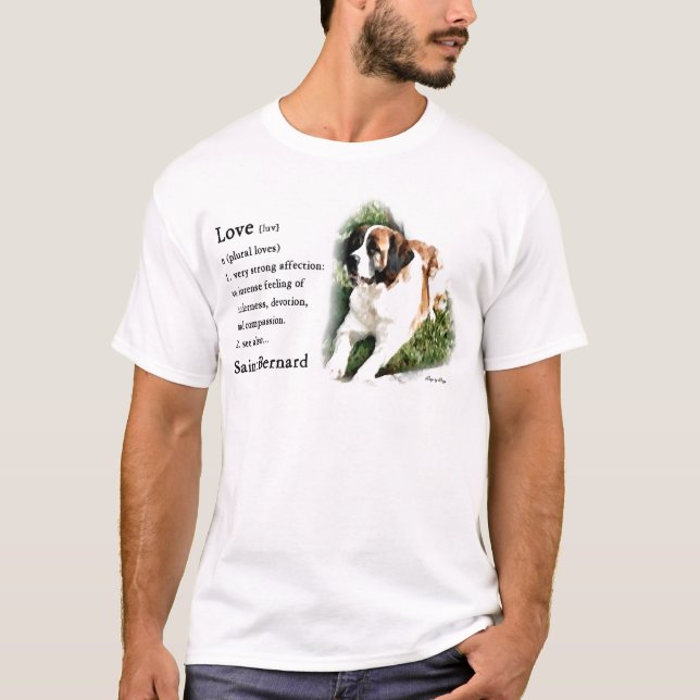 Camiseta Saint Bernard Lovers (Anverso)