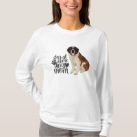 Saint Bernard - Quédate En Casa Perro Mamá