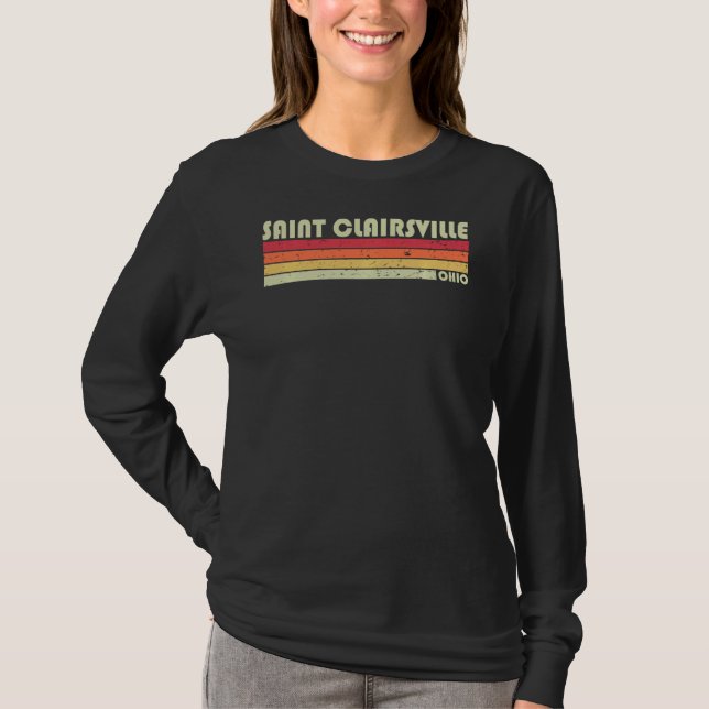 Camiseta Saint Clairsville Oh Ohio Funny City Home Roots R (Anverso)