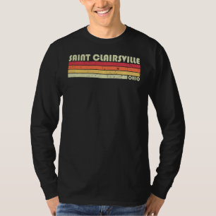Camiseta Saint Clairsville Oh Ohio Funny City Home Roots R
