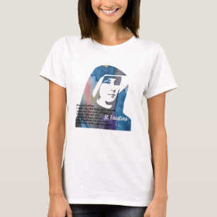 Camiseta Saint Faustina Kowalska