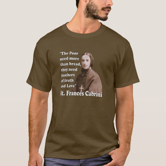 Camiseta Saint Frances Cabrini (Anverso)