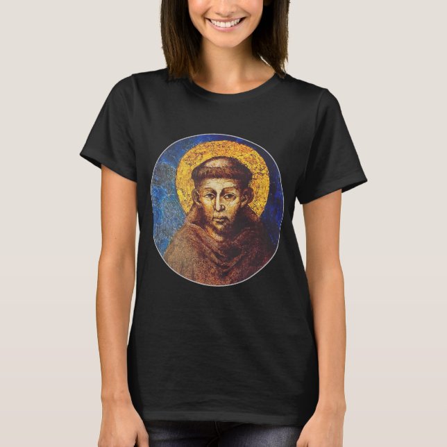 Camiseta Saint Francis of Assisi The Canticle of Creation (Anverso)
