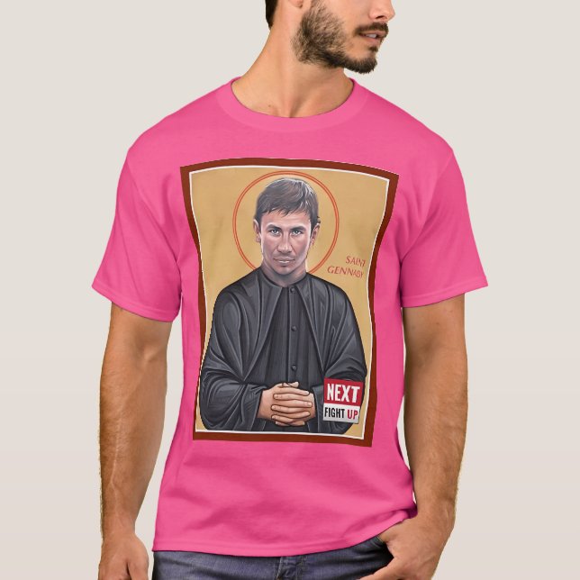 Camiseta Saint Gennady - Reza Por Nosotros (Anverso)
