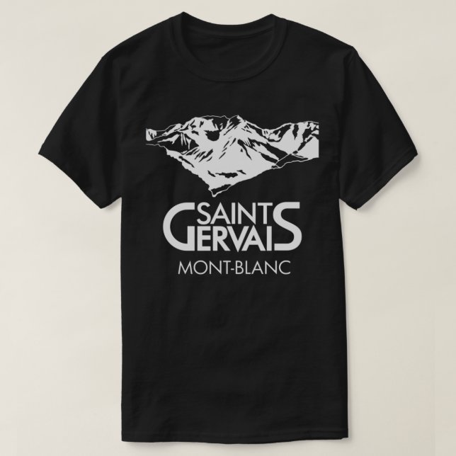 Camiseta Saint Gervais Mont Blanc Classic T-Shirt (Diseño del anverso)