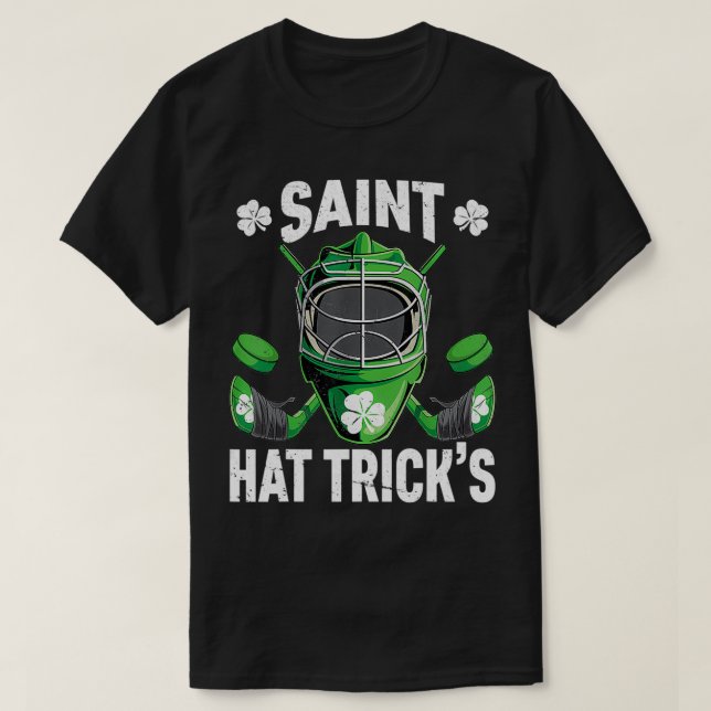 Camiseta Saint Gorra Tricks Hockey Shamrock ST PATRICKS DAY (Diseño del anverso)