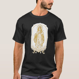 Camiseta Saint Hildegard De Bingen Scivias Místico Católico