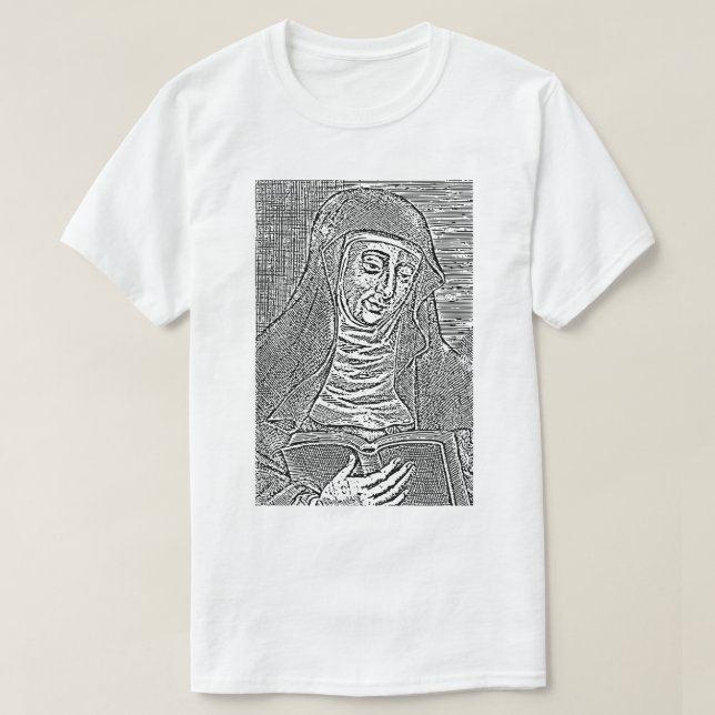 Camiseta Saint Hildegard von Bingen (Diseño del anverso)