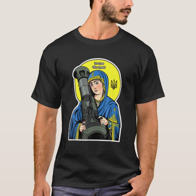 Camiseta Saint Javelin Saint NLA I Stand with Ukraine (Anverso)