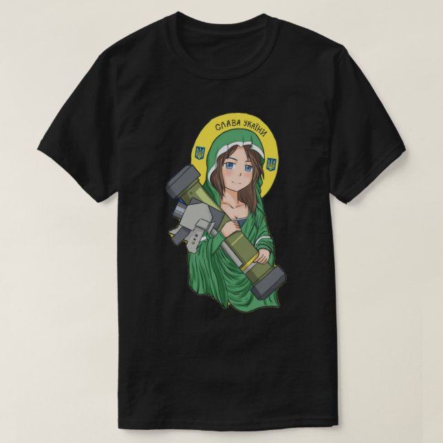 Camiseta Saint Javelin Ucrania (2) (Diseño del anverso)