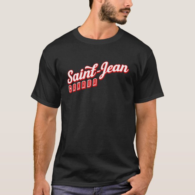 Camiseta Saint Jean Canada (Anverso)