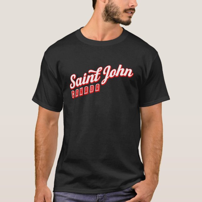 Camiseta Saint John Canada (Anverso)