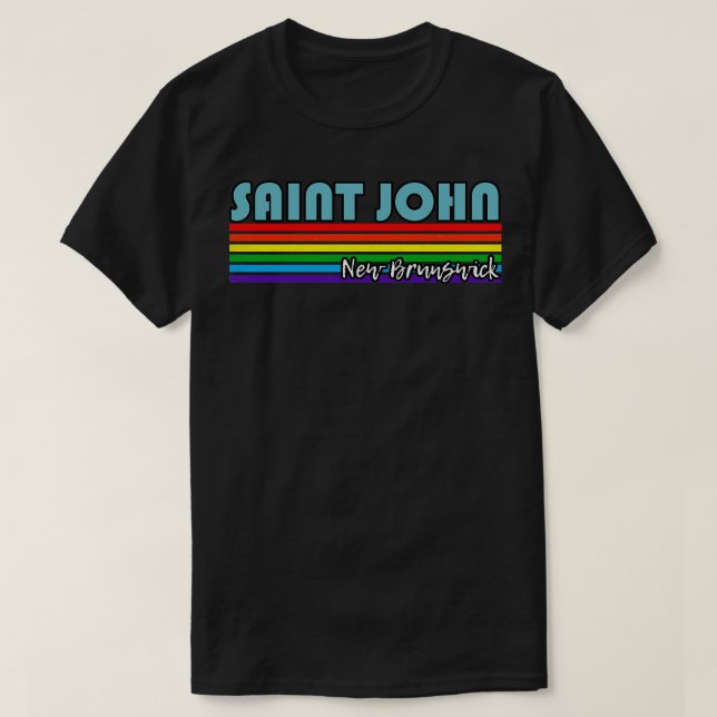 Camiseta Saint John New Brunswick Pride Saint John LGBT Gi (Diseño del anverso)
