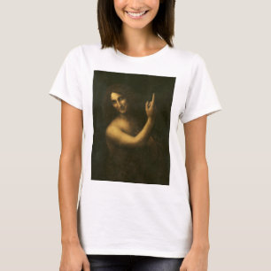 Camiseta Saint John the Baptist by Leonardo da Vinci