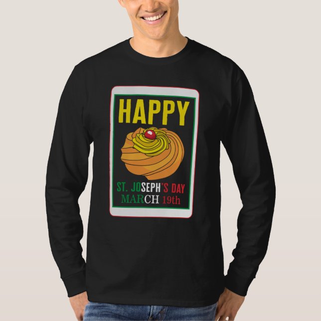 Camiseta Saint Joseph's Day Happy St Joseph's Day March 19t (Anverso)