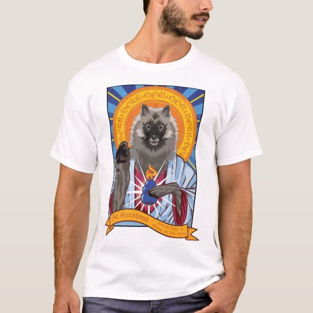 Camiseta Saint Keeshond T-Shirt (Anverso)