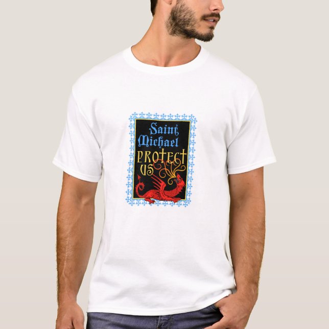 Camiseta Saint Michael Protégenos (Anverso)