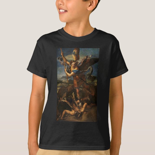 Camiseta Saint Michael Vanquishing Satan (Anverso)