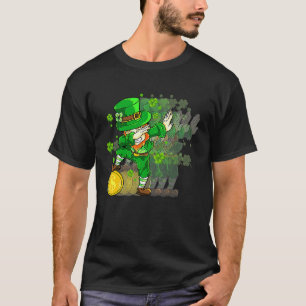Camiseta Saint Paddys Dabbing Shamrock Lucky St Patricks Da