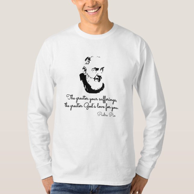 Camiseta saint padre pio (Anverso)