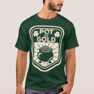 Camiseta Saint Patrick Day Outny Funny Pot Gold Irish