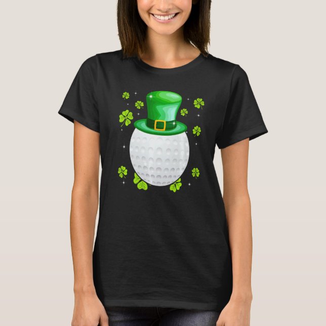 Camiseta Saint Patrick S Day Irish Golf Ireland Shamrock (Anverso)