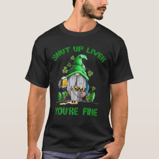 Camiseta Saint Patrick's callado Hígado, estás bien
