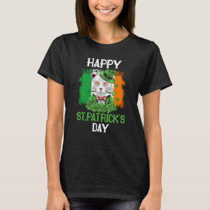 Camiseta Saint Patricks Cat Costume Irish Kitten Ireland Fl