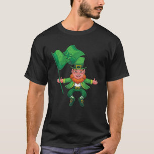 Camiseta Saint Patricks Day Irish Clover Leprechaun St Patr
