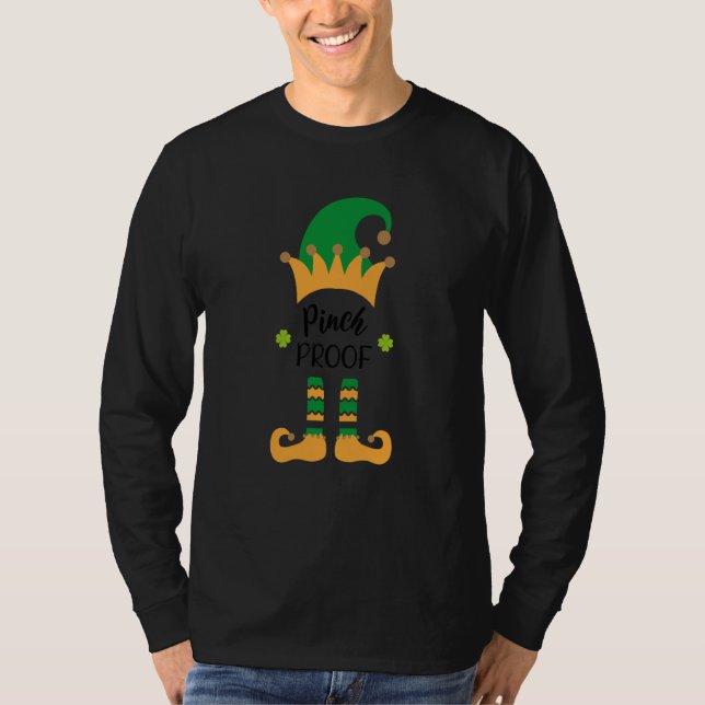 Camiseta Saint Patrick's Day Pinch Proof Paddy's Day March  (Anverso)