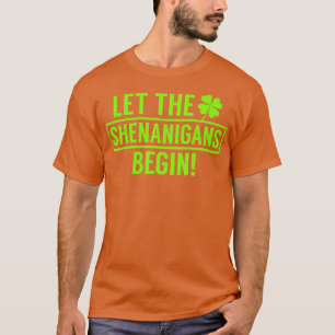 Camiseta Saint Patricks Shenanigan