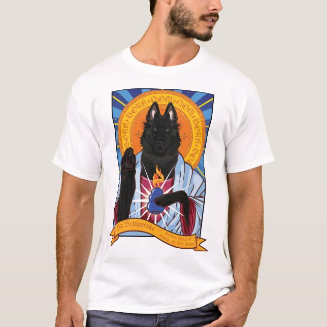 Camiseta Saint Schipperke T-Shirt (Anverso)