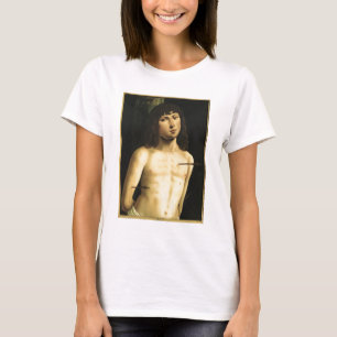 Camiseta Saint Sebastian, c.1490s (tempera on panel)